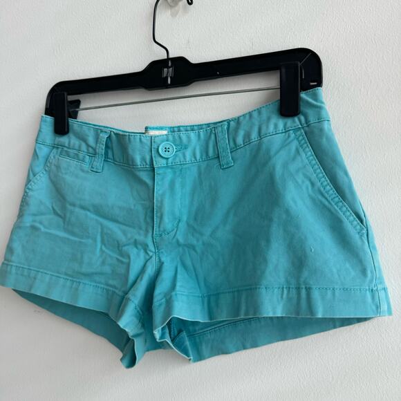 Mossimo Turqoise Chino Shorts - 6 - Picture 2 of 5